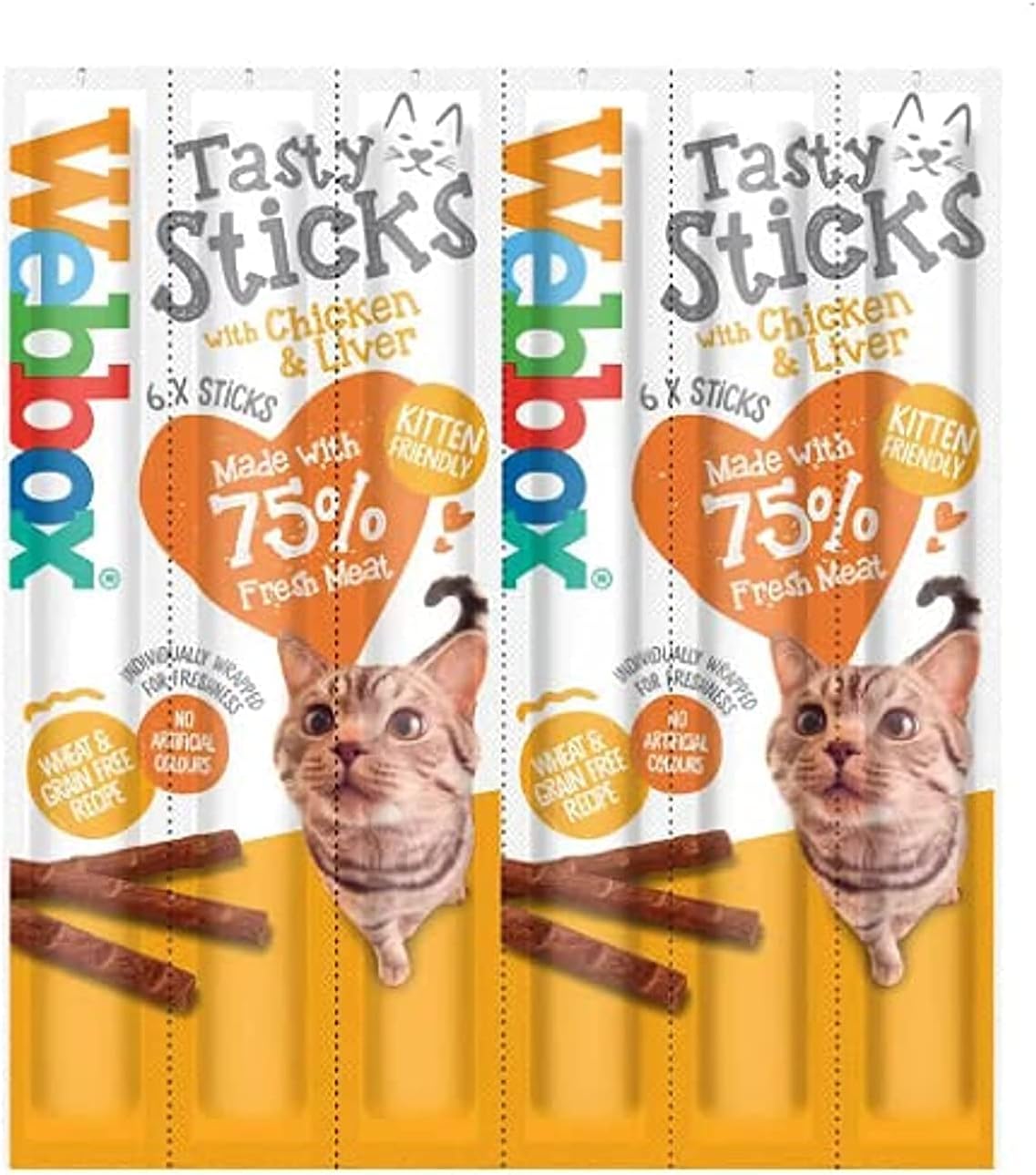Webbox tasty sticks chicken